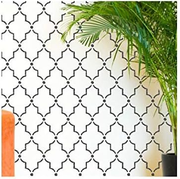 Casablanca Moroccan Furniture Wall Floor Stencil For Painting
