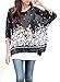 iNewbetter Womens Floral Batwing Sleeve Chiffon Beach Loose Blouse Tunic Tops (Pattern 23) one size