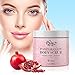 Pomegranate Salt Body Scrub - Daily Exfoliating Treatment to Brighten Skin - Anti-Aging and Anti-Inflammatory Properties - For Varicose and Spider Veins and More - By Venu