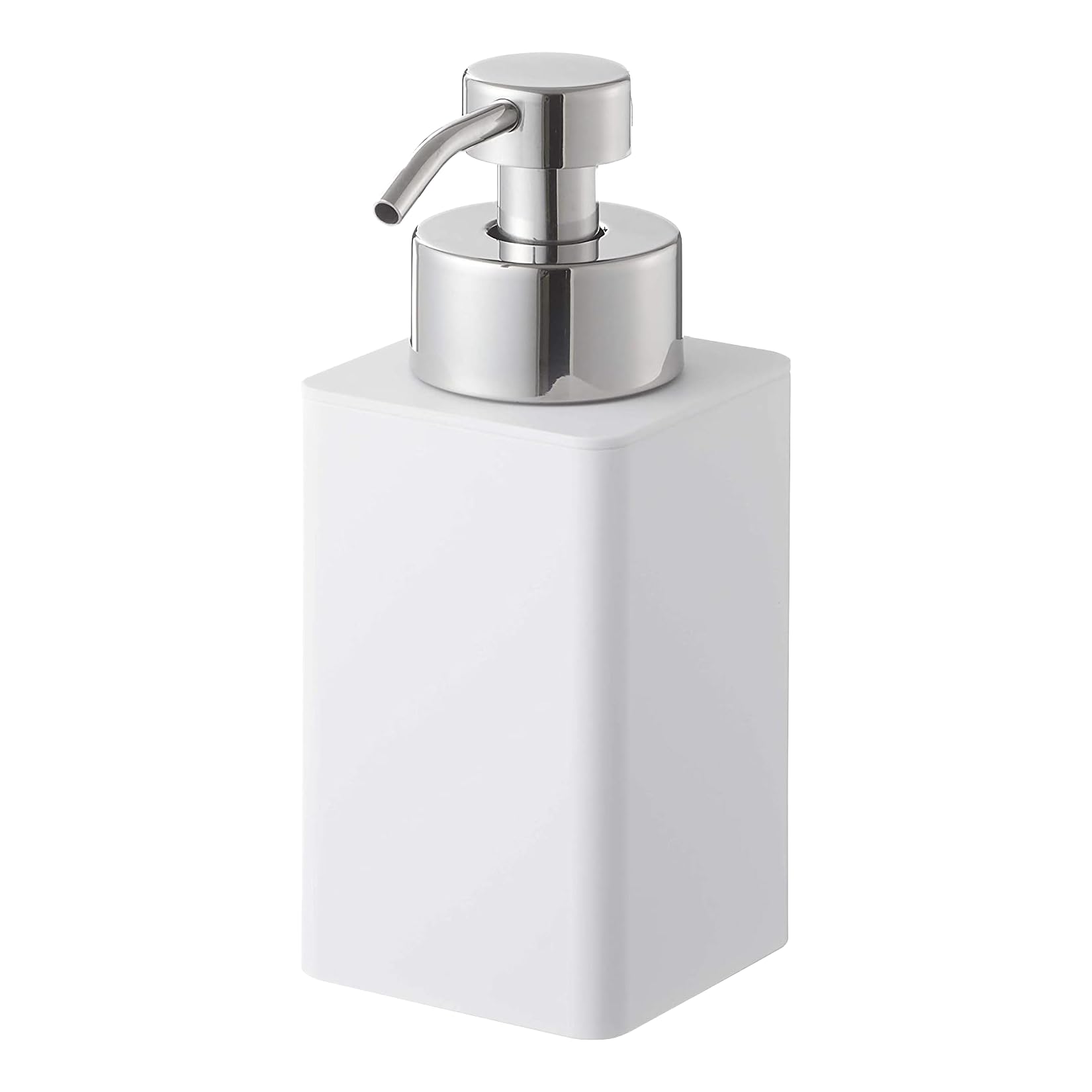 YAMAZAKI Home Foaming Soap Dispenser, acrylonitrile butadiene styrene, White, One Size