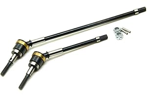 QUE-T Heavy Duty Steel Front CVD Drive Shaft Set for 1/10 Axial Wraith 90018 RC Truck