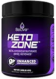 KETO ZONE BHB Salts Weight Loss Diet Supplement - Formulated for Ketosis, Fat Burn, and Focus | Patented Exogenous Ingredients Beta-Hydroxybutyrates (Calcium, Sodium, Magnesium) Orange Mango Flavored