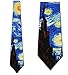 Three Rooker Starry Night Ties Art Vincent van Gogh Neck Ties