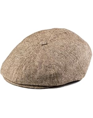 Toddler and Boy's Hat Tan and Brown Newsboy Cap for Kids