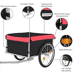PEXMOR Foldable Bike Cargo Trailer, Bicycle Luggage