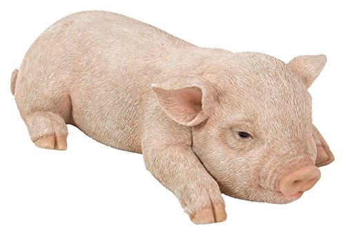 Vivid Arts - Sleeping Pet Pals Piglet Home or Garden Decoration (XRL-SLPG-F)