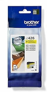 Brother LC-426Y Yellow Ink Cartridge Standard Yield 1500 Pages Original
