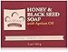 Nubian Heritage Soap Bar, Honey and Black Seed, 5 Ounce