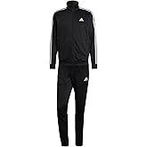 adidas Men's Basic 3-Stripes Tricot Track Suit