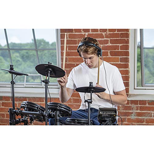 image for Alesis Nitro Mesh Eight Piece Electronic Drum Kit With Mesh Heads + Al