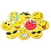 Emoji Fridge Magnets, 24 Pack Refrigerator Magnets with Funny Kitchen Decor Noticeboard Office Supplies, Best Housewarming Home Decorations Gift.