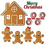 Gingerbread House - Christmas Lawn Display/Yard Card Set - 7 pcs total by VictoryStore