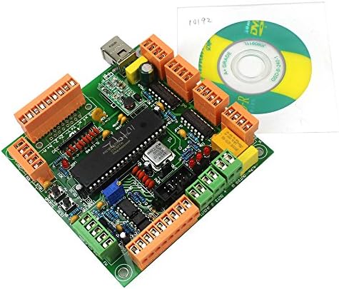 IYANGE Integrated Circuit 4 Axis USB CNC Controller Interface Board CNCUSB MK1 USBCNC 2.1 Substitute MACH3+DVD Disk