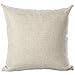 Ruideng 4PCS for Lovers Cotton Linen Square Throw Pillow Case Decorative Cushion Cover Pillowcase Cushion Case for Sofa,Bed,Chair,Bedding 18 X 18 Inch (Art love)