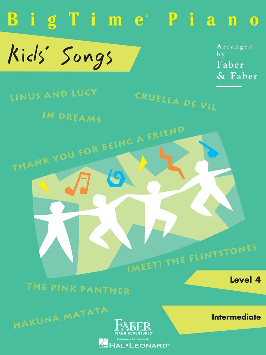 BigTime Piano Kids' Songs Level 4.