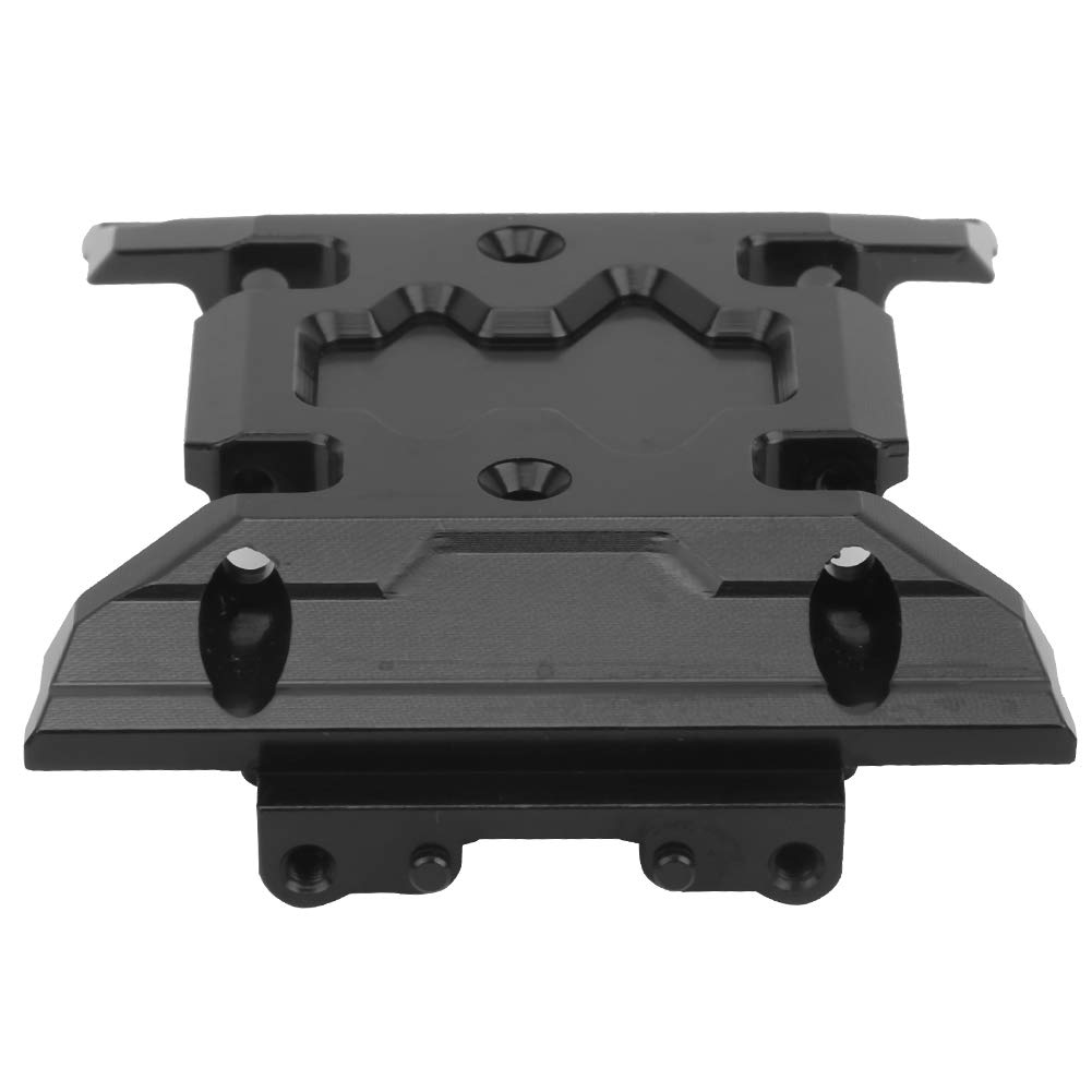VGEBY Transmission Skid Plate Center Frame Brace RC Spare Upgrades Parts Fit for Axial SCX10 III AXI03007(Black)