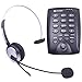 Arama Call Center Dialpad with Headset Corded telephone with headset for Office Business and Home
