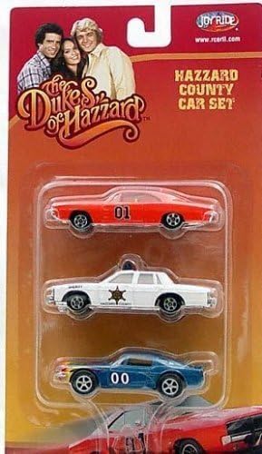 Dukes of Hazzard 3 Car Die cast 1:64 Model Car General Lee Set by Dukes of Hazzard