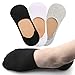 AZB Mens Low Cut No Show Casual Socks Liners Non Slip Size Medium-3 Pairs WZ001