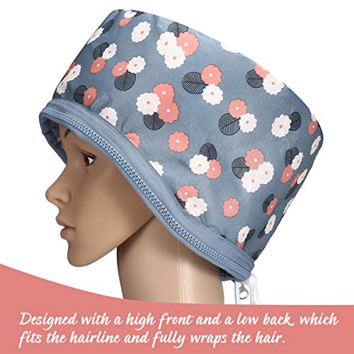 110V Hair Care Hat, Hair SPA Cap, Waterproof Home Hair Thermal Care Electric Hair Treatment Beauty Steamer Perfect for Family Personal Care