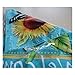 UOOPOO Polyester Fabric Garden Flags Lovely Kitties with Dasies American Hat Fade Custom Banners of Waterproof 12.5 x 18 Inch