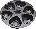 Wilton Dimensions 6-Cup Cast-Aluminum Mini-Hearts Pan