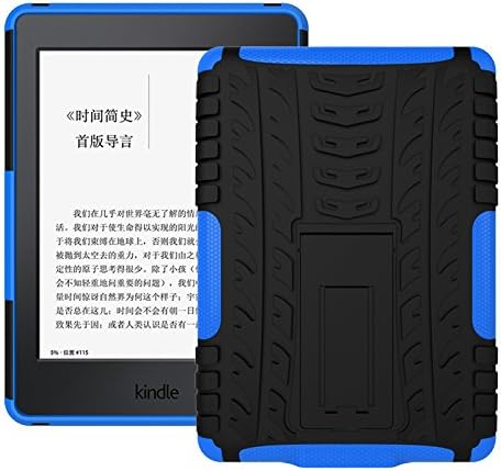 Cakin Bump Case for Kindle Paper White 1-2-3 Light Weight [Anti Slip] Shock Proof Protective Cover (PW3 Blue)