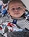 Snuggle Stuffs Unisex Baby Reversible Minky Dot Stroller Blanket (Choose Color) (Dinosaurs/Grey)