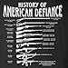 Gadsden and Culpeper History of American Defiance T-Shirt (Black - XL)