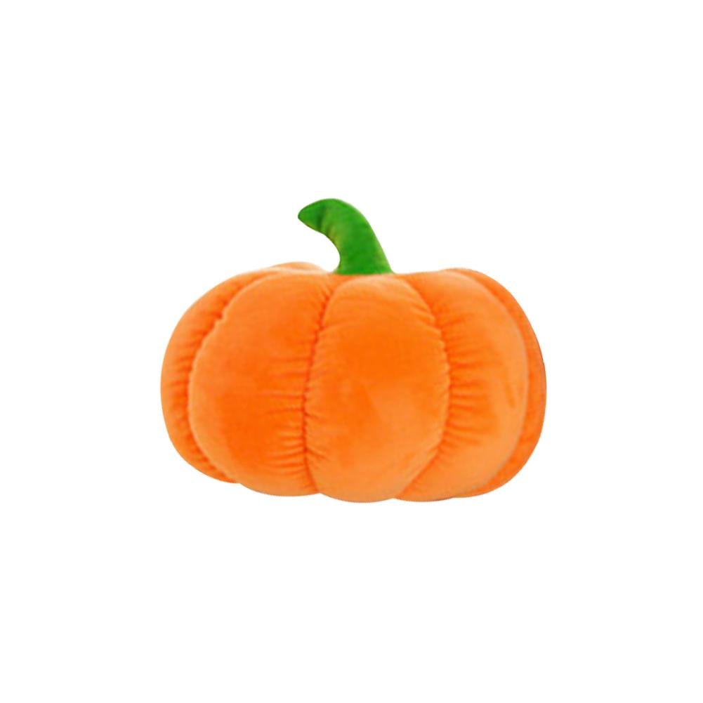 pumpkin shaped throw pillow