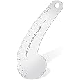 Vary Form Curve Ruler Solid Aluminum French Hip Curve Ruler for Measuring Sewing Design Making