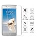 BONUM Anti Scratch Hd Ultra Clear 9H Hardness 2.5D Tempered Glass Screen Protector For LG Aristo/LG V3/LG Lv3 - 2 Piece