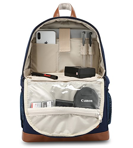 4 Kattee+Womens+Canvas+Backpack+Waterproof