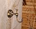 Rozin Antique Brass Bath Towel Hook Wall Mounted Robe Clothes Hanger