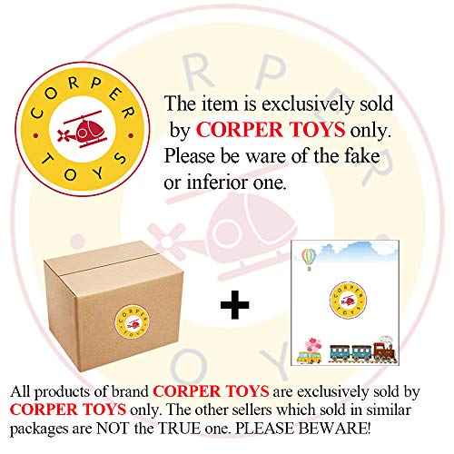 CORPER TOYS Diecast Metal Army Helicopter Military Airplane with Sounds and Lights Pullback Plane Toy for Kids Boys