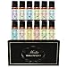 Essential Oils, Mooka Top 12 100% Pure Therapeutic Grade Aromatherapy Essential Oil Set Starter Kit for Diffusers (Lavender, Tea Tree, Eucalyptus, Lemongrass, Sweet Orange, Peppermint..) w/Free E-Book
