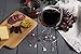 Cork & Leaf Christmas Holiday Wine Glass Charms - Festive Drink Markers for Your Celebrations, Stocking Stuffers & Gifts -Set of 9