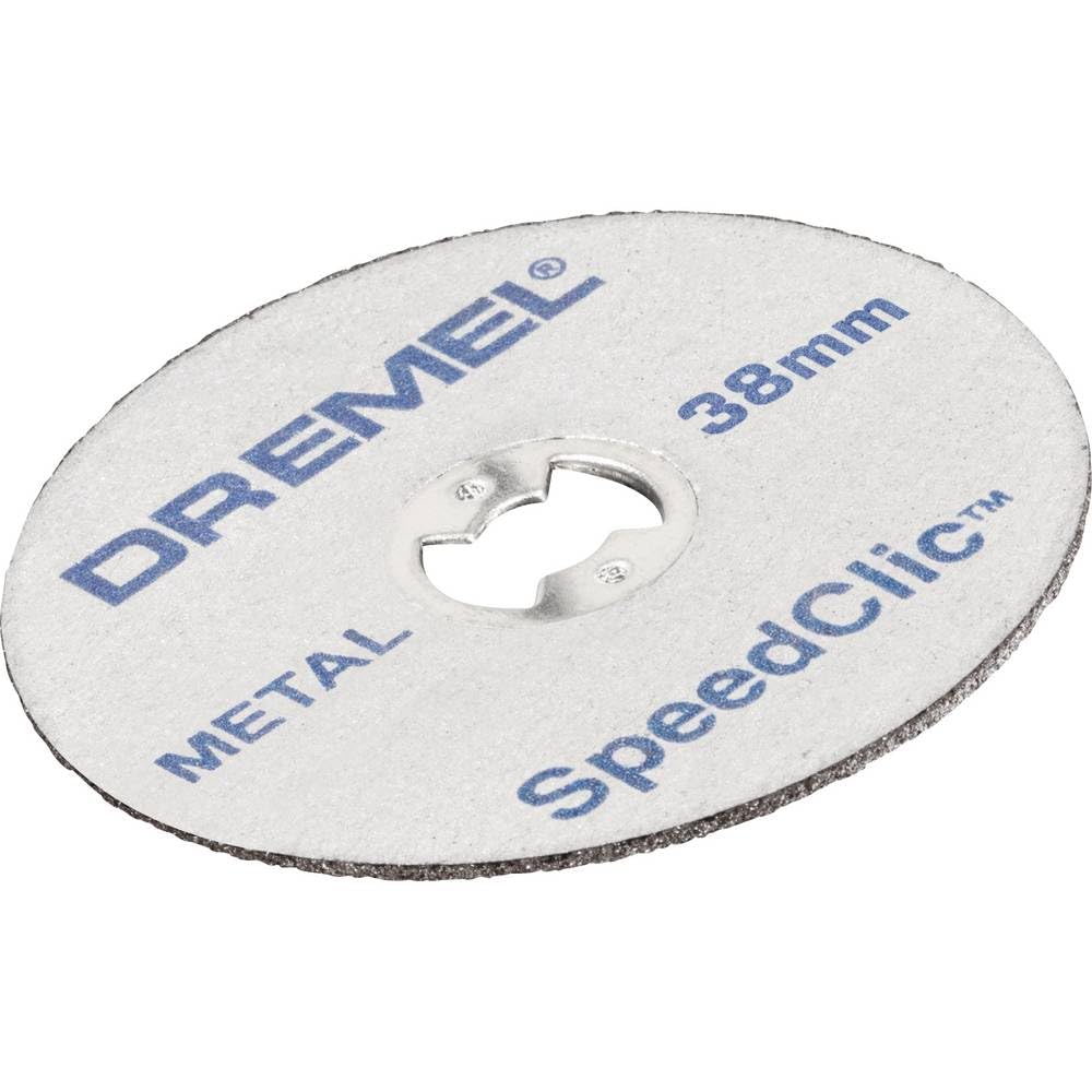 Dremel EZ SpeedClic SC456 Metal Cutting Wheel 5-pack, 5 Cutting Wheels with 38mm Cutting Diameter for Rotary Tool