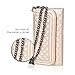 iPhone 6 Case / iPhone 6 Plus Case, Bosam Luxury PU Leather Cross-body Design Girls Purse Cell Phone Case Wallet Folding Cover Card Holder with Little Cosmetic Mirror & Chain Shoulder Strap for Apple iPhone 6 (4.7) Plus (5.5) Respectively (4.7