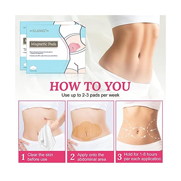 NMSL Slimming Patch, 5Pcs Slimming Patches Firming Shaping Body Wrap Contouring Patch For Abdomen Arms Legs, Fat Burner…