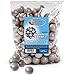 Silver Gumballs in Bulk – Valentines Day Candy - Apx. 120 Gumball - 2 Pounds - Candy Buffet – Shimmer Gum Ball