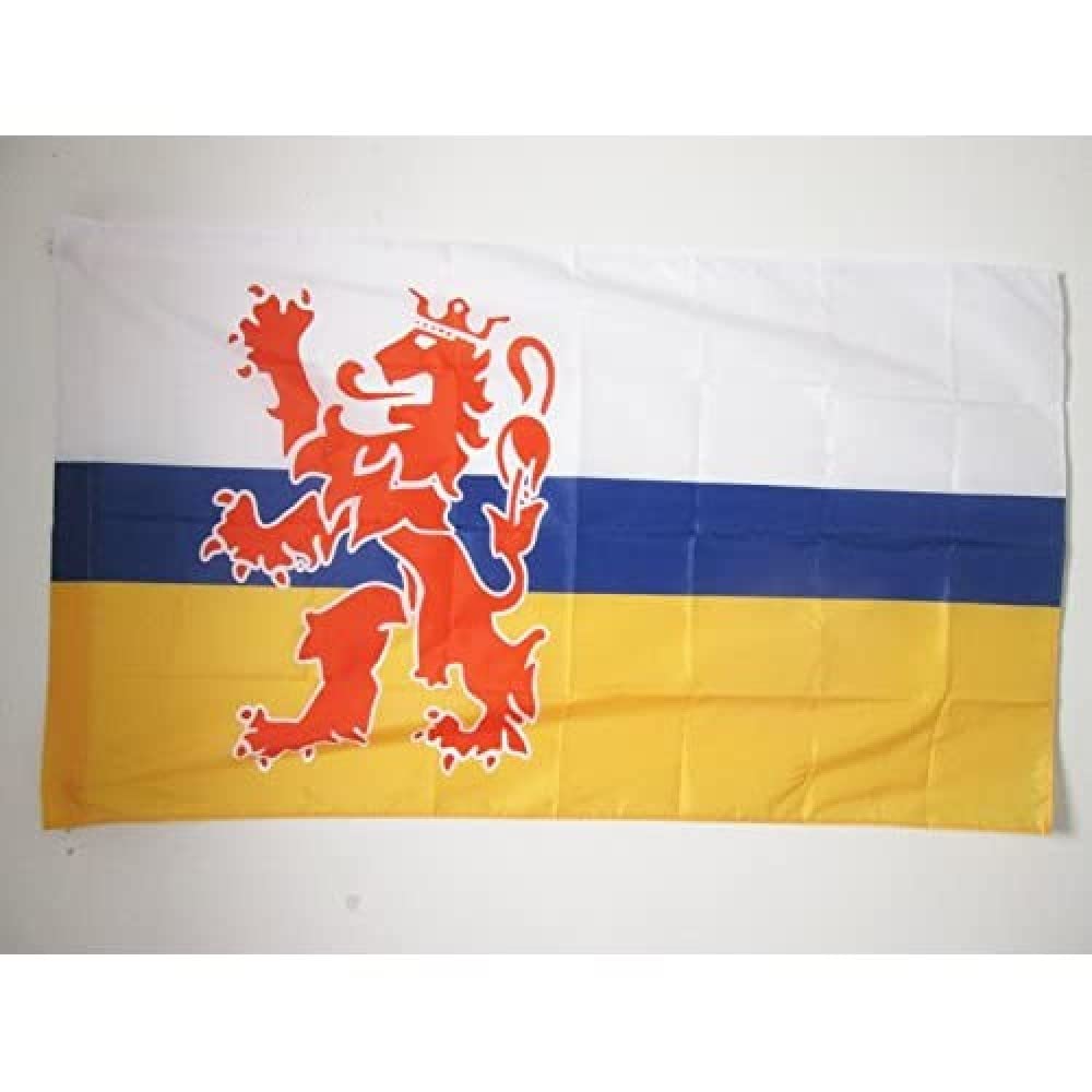 AZ FLAG - Province of Limburg Flag - 3x5 Ft - Limburg Banner with Sleeve - 100% Polyester - Fade Resistant - Vivid Colors - 3' x 5' Feet - 150x90 Cm