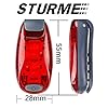 STURME-LED-Safety-Light-4-pack-5-FREE-Bonuses-battery-Clip-On-StrobeRunning-Lights-for-Runner-Bike-Dogs-Walking-Jogging-The-best-accessories-for-your-reflective-gear-Bicycle-cycling