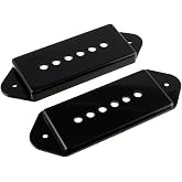 Allparts PC-0739-023 Black P-90 Pickup Cover Set