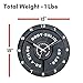 Body Solid Weight Plate Art Wall Clock Battery Operated - 15