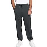 BAMBOO COOL Mens Sweatpants Lightweight Athletic Pants for Workout Jogging Running Gym Dry Loose-fit Tapered Joggers