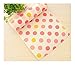 Kuke Beautiful Dot Pattern Non-Adhesive Shelf Paper Drawer Liner Sets
