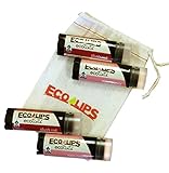 TINTED LIP BALM Eco Tints Pack by Eco Lips, Organic Cocoa Butter, Organic Coconut Oil Tinted Lip Care featuring Organic Argan Oil - Moisturize Lips and Achieve a Beautiful Shimmering Glow - Made in USA (4 tubes)