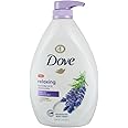 Dove Relaxing Body Wash Pump Calms & Comforts Skin Lavender Oil and Chamomile Effectively Washes Away Bacteria While Nourishing Your Skin 34 oz 3 Count