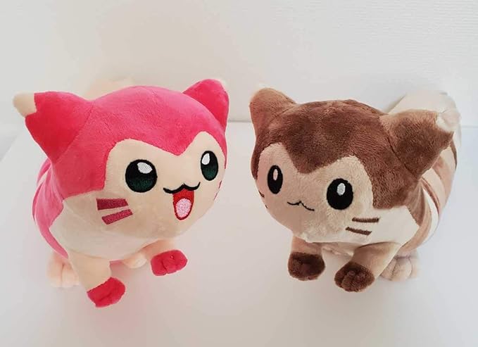 Amazon ポケモンぬいぐるみ オオタチ 2種類セット 色違い ポケットモンスター キャラクター レックウザ ソード シールド ゴールド シルバー ぬいぐるみ ホビー